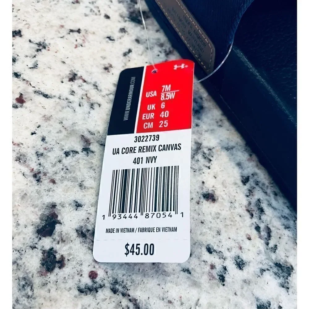 Under Armour Core Remix Canvas Slide Sandal